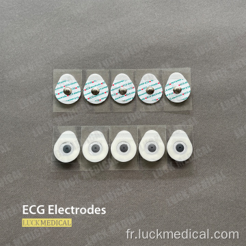 Électrode ECG jetable pour adulte et enfant